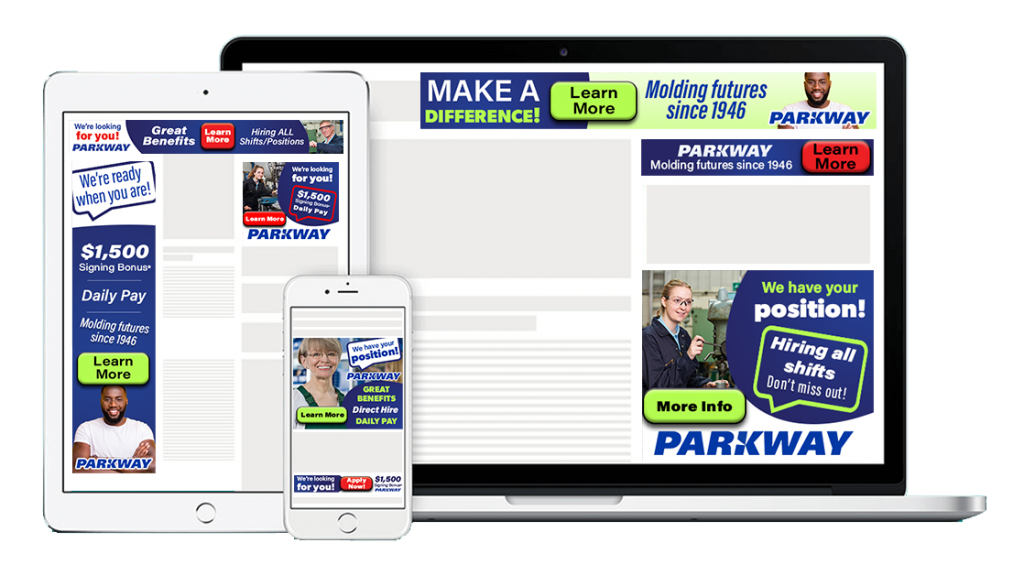 geofence digital ad campaign by fox marketing parkway products