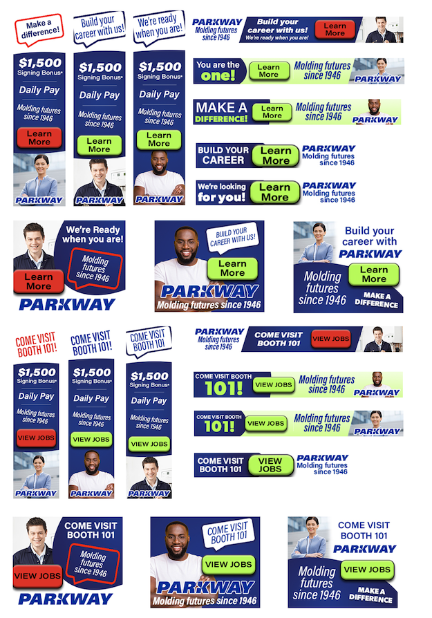 Parkway Ads by Fox Marketing digital creatives results page