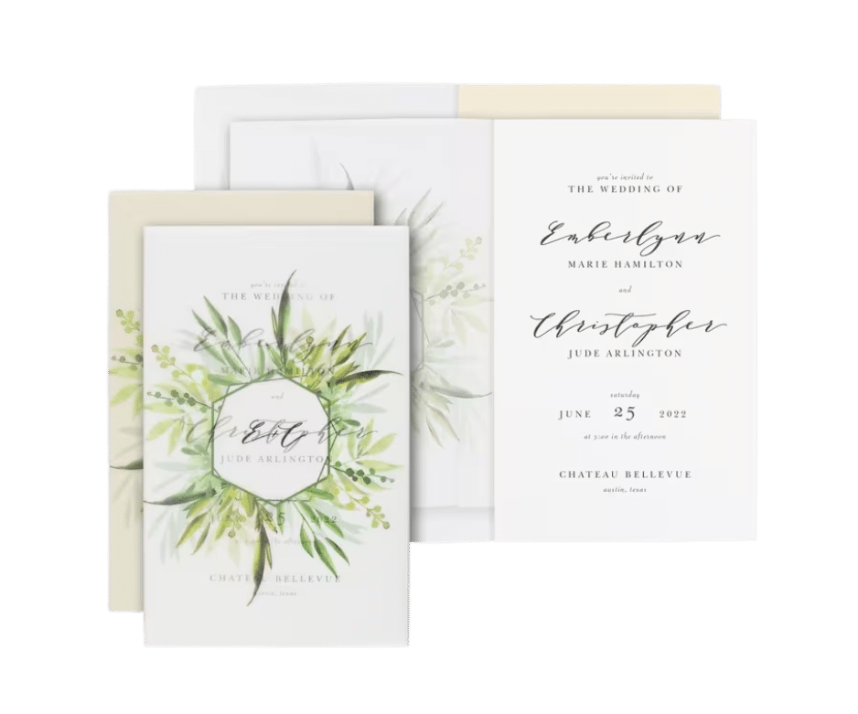 invitations and cards - wedding, birthday, graduation, holiday, business, ready to print, templates